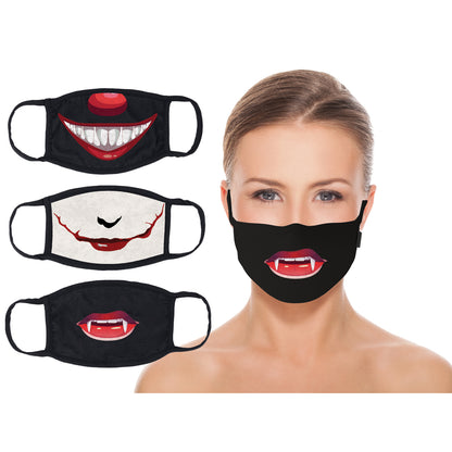Maskerade Masks Joker/Penny Wise/Vampire 3Pk | 818631033270 | Available at EroticWarehouse.com