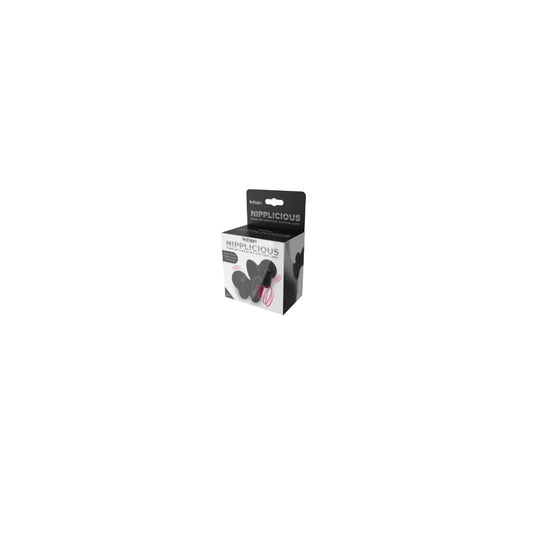 Nipplicious Vibrating Nipple Suction Cups Black | 818631033317 | Available at EroticWarehouse.com