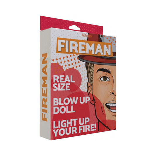 Fireman Inflatable Party Doll | 818631033355 | Available at EroticWarehouse.com