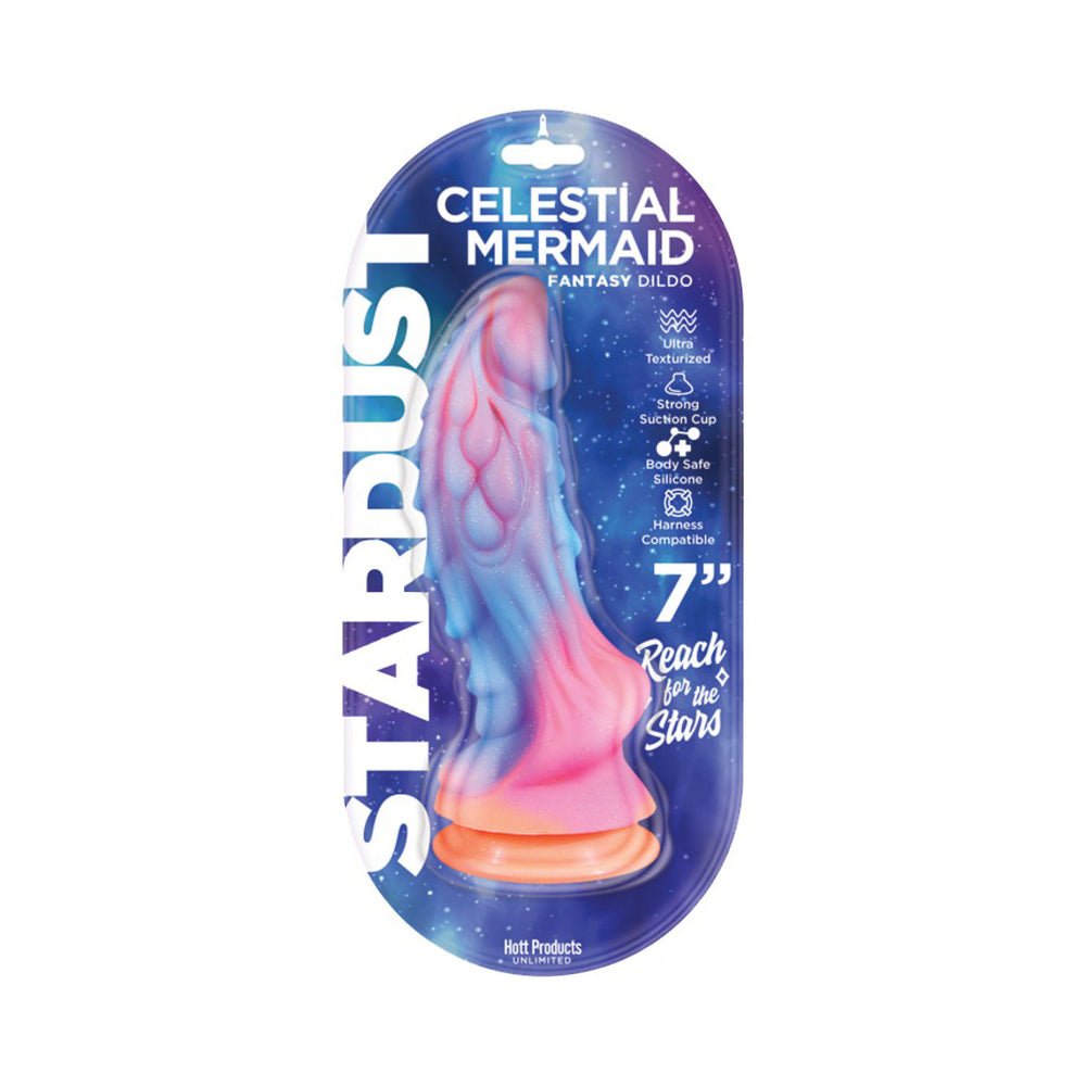Stardust Celestial Mermaid 7" Dildo Silicone | 818631034079 | Available at EroticWarehouse.com