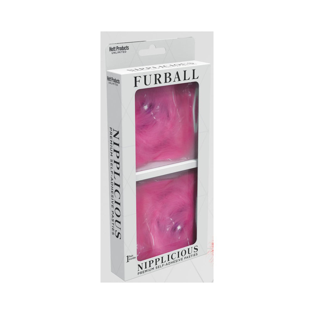 Nipplicious Furball Pasties Pink | 818631034543 | Available at EroticWarehouse.com