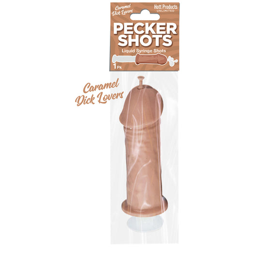 Pecker Shot Syringe Brown | 818631034659 | Available at EroticWarehouse.com