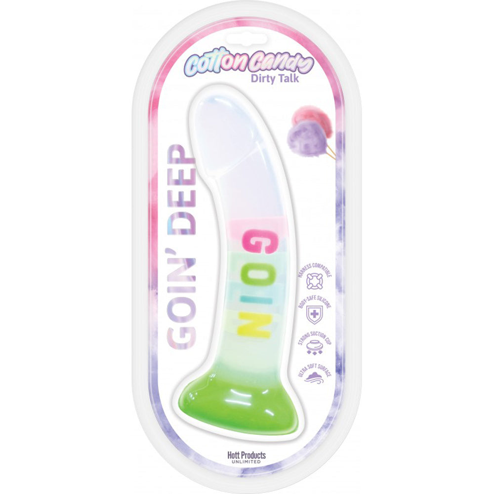 Cotton Candy Goin Deep 7" Dildo | 818631034932 | Available at EroticWarehouse.com