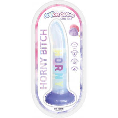 Cotton Candy Horny Bitch 8" Dildo | 818631034949 | Available at EroticWarehouse.com