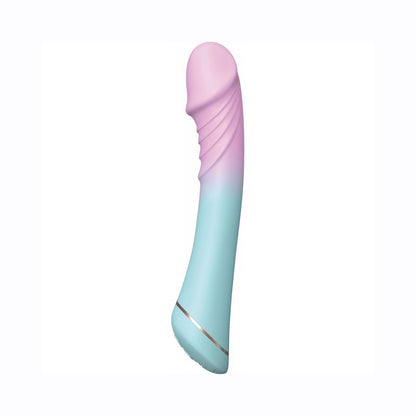 Cotton Candy Flufferella Silicone Dildo | 818631034994 | Available at EroticWarehouse.com