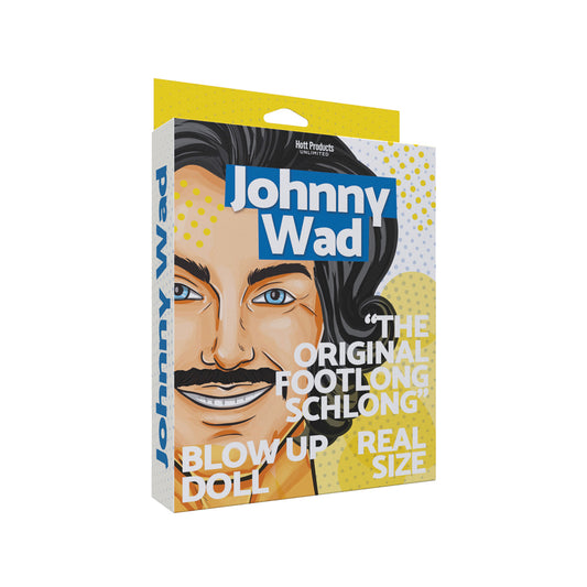 Johnny Wad Blow Up Doll W Large Penis | 818631035069 | Available at EroticWarehouse.com