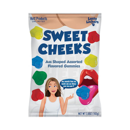 Sweet Cheeks Ass Shaped Gummies 12Pc Display | 818631035120 | Available at EroticWarehouse.com