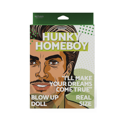 Hunky Homeboy Blow Up Doll Male Spanish | 818631035335 | Available at EroticWarehouse.com