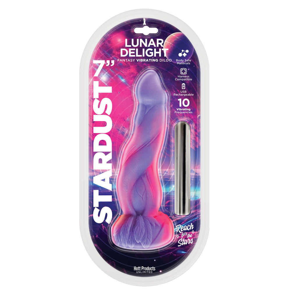 Stardust Lunar Delight 7" Vibe Dildo | 818631035489 | Available at EroticWarehouse.com