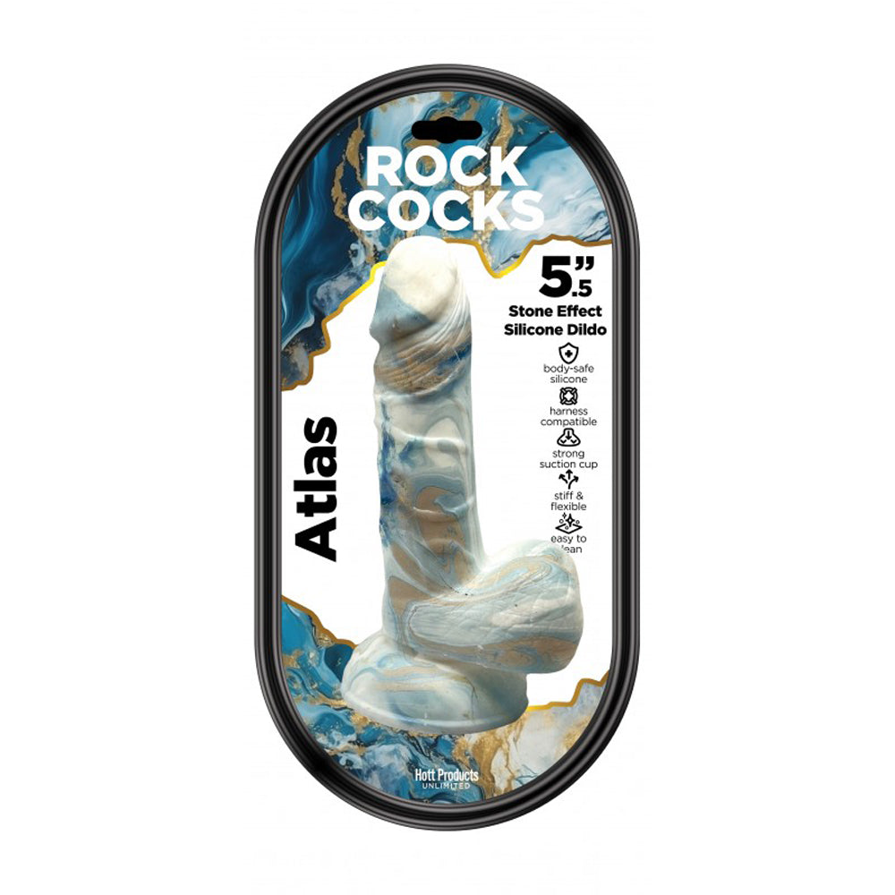 Rock Cocks Atlas Marble Dildo 5.5" | 818631035670 | Available at EroticWarehouse.com