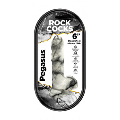 Rock Cocks Pegasus Marble Dildo 6" | 818631035687 | Available at EroticWarehouse.com