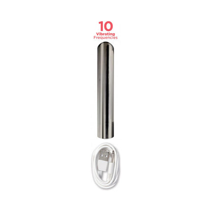 Dickboy Vibes Vanilla Lovers 6" Multi-Speed Rechargeable Bullet | 818631035823 | Available at EroticWarehouse.com