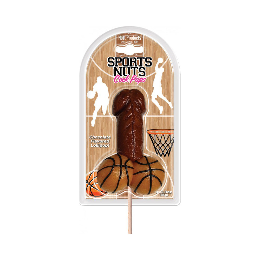 Sports Nuts Cock Pop Basketballs Chocolate | 818631035915 | Available at EroticWarehouse.com