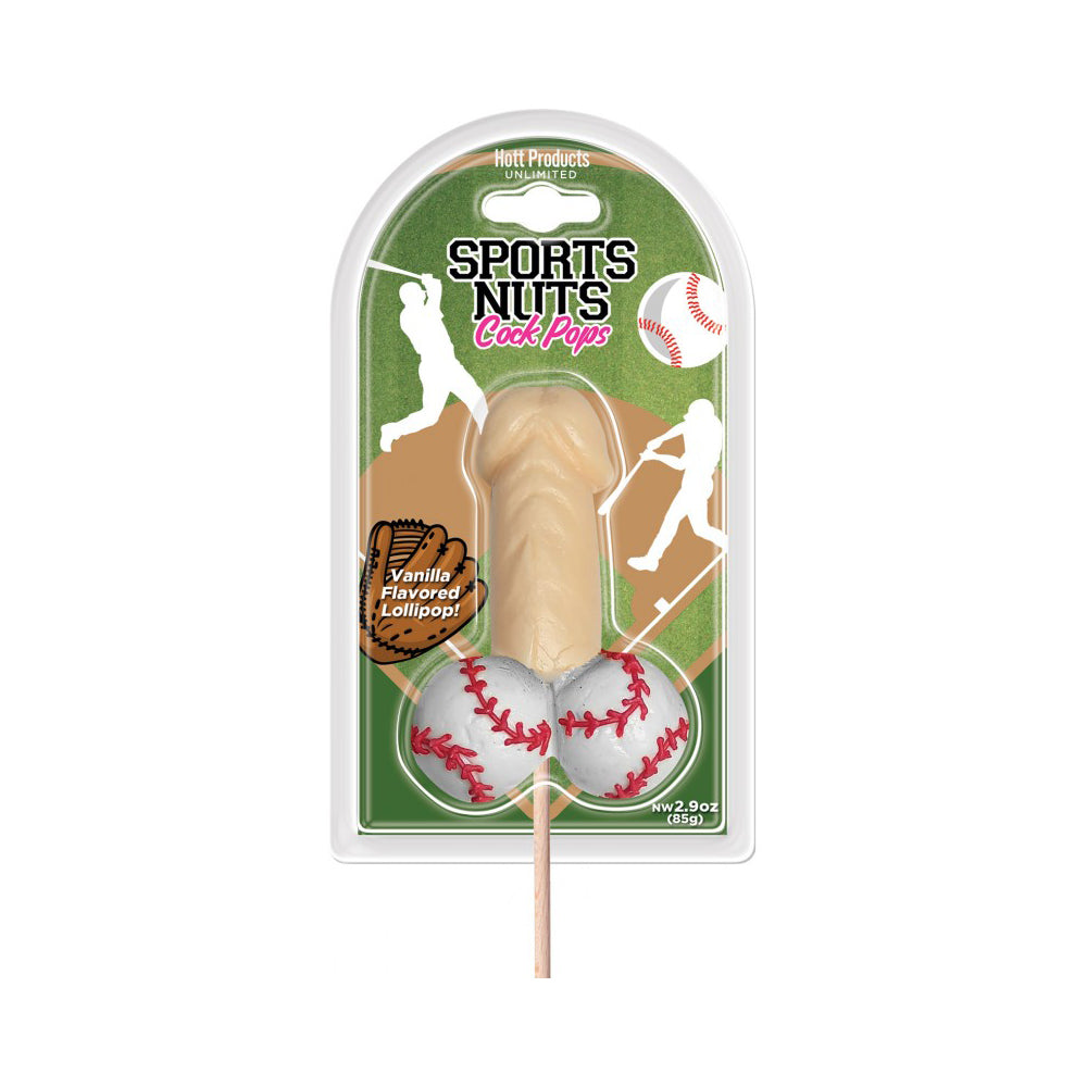 Sports Nuts Cock Pop Baseballs Vanilla | 818631035922 | Available at EroticWarehouse.com