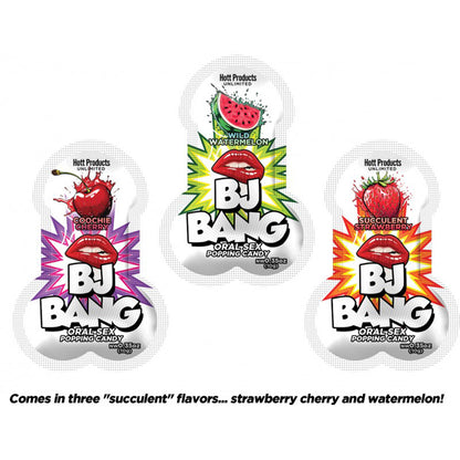 Bj Bang Popping Blow Job Oral Sex Candy 72Pc Display | 818631035939 | Available at EroticWarehouse.com