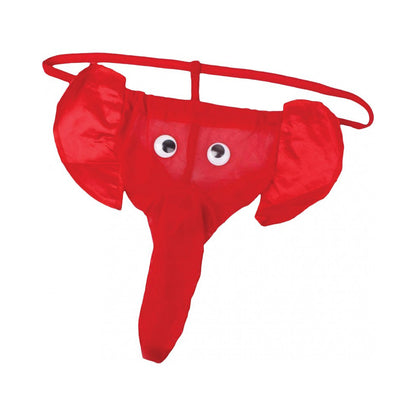 Elephant Thong Red | 818631036615 | Available at EroticWarehouse.com