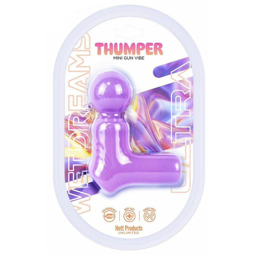 Wet Dreams Thumper Wand Lavender | 818631036769 | Available at EroticWarehouse.com