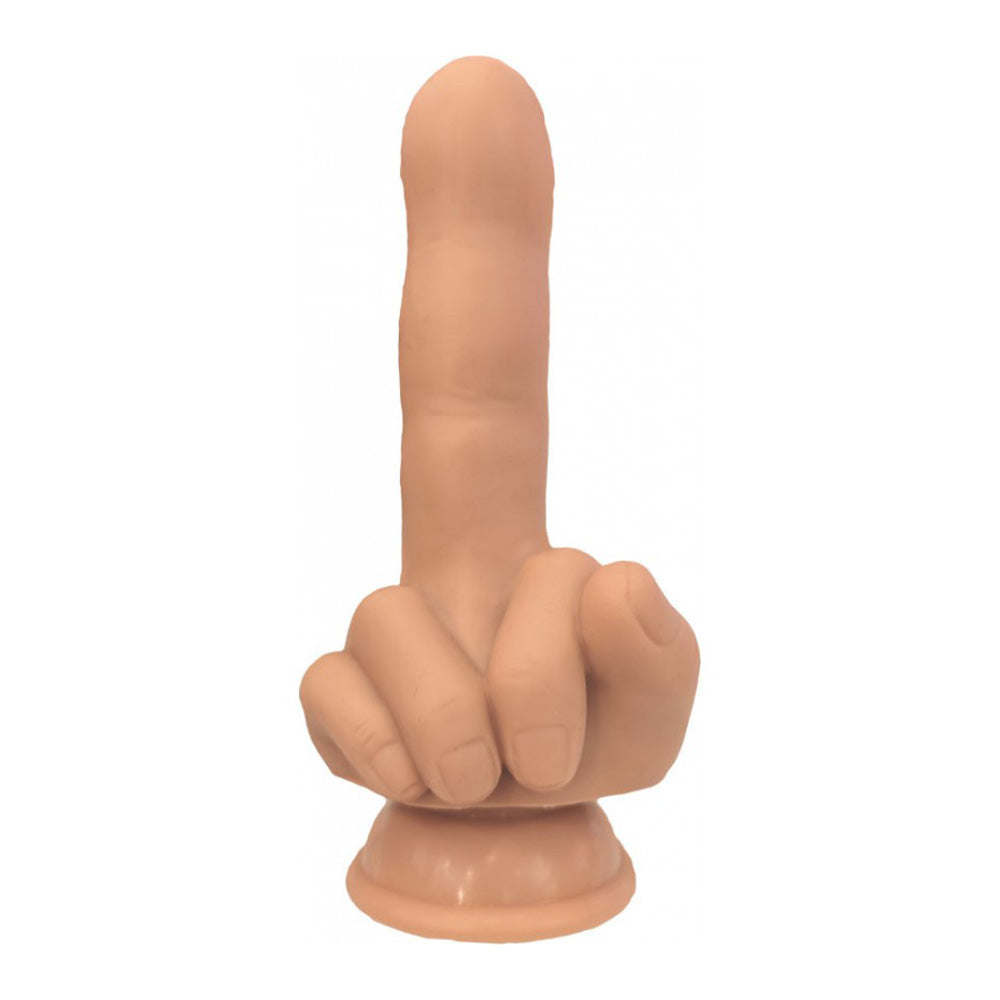 Finger Fest Flip Off Dildo Flesh | 818631037223 | Available at EroticWarehouse.com