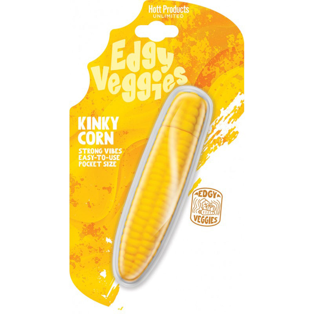 Edgy Veggies Kinky Corn Vibrator | 818631037322 | Available at EroticWarehouse.com