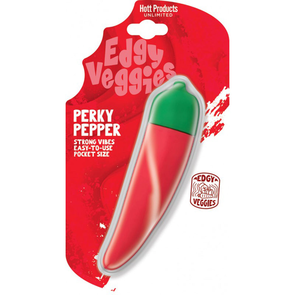 Edgy Veggies Perky Pepper Vibrator | 818631037339 | Available at EroticWarehouse.com