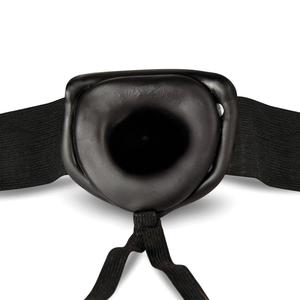 Dr. Skin 6" Hollow Strap On Black | 819835021858 | Available at EroticWarehouse.com