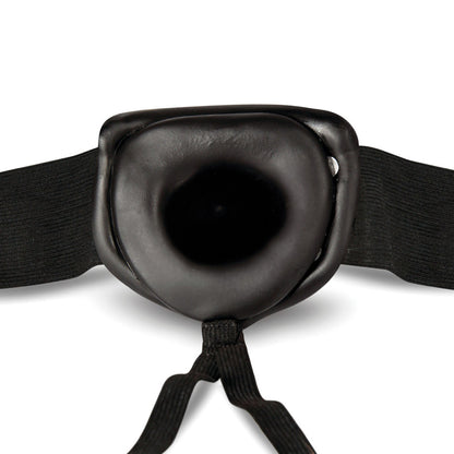 Dr. Skin 6" Hollow Strap On Black | 819835021858 | Available at EroticWarehouse.com