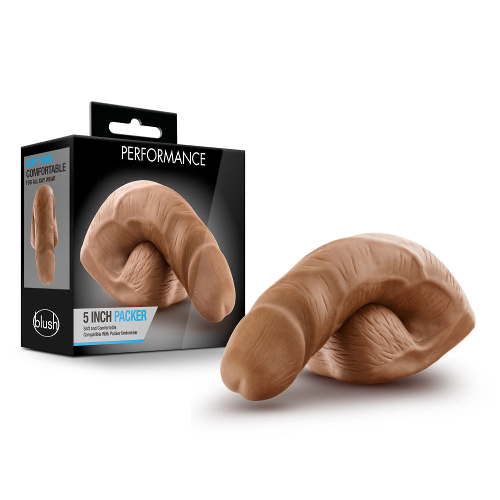 Performance 5" Packer Mocha | 819835023517 | Available at EroticWarehouse.com