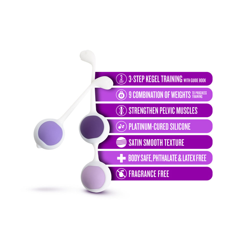 Wellness Kegel Training Kit Purple | 819835024125 | Available at EroticWarehouse.com