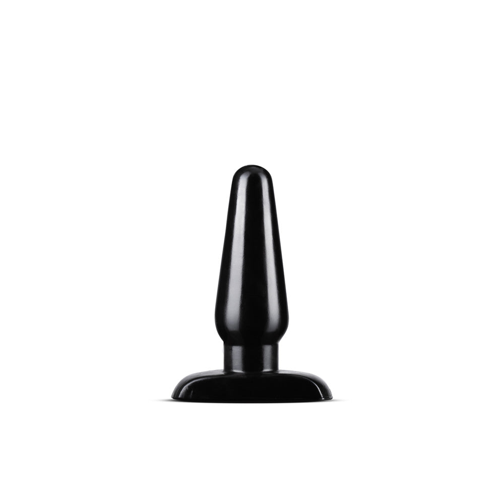 Anal Adventures Basic Anal Plug Medium Black | 819835024989 | Available at EroticWarehouse.com