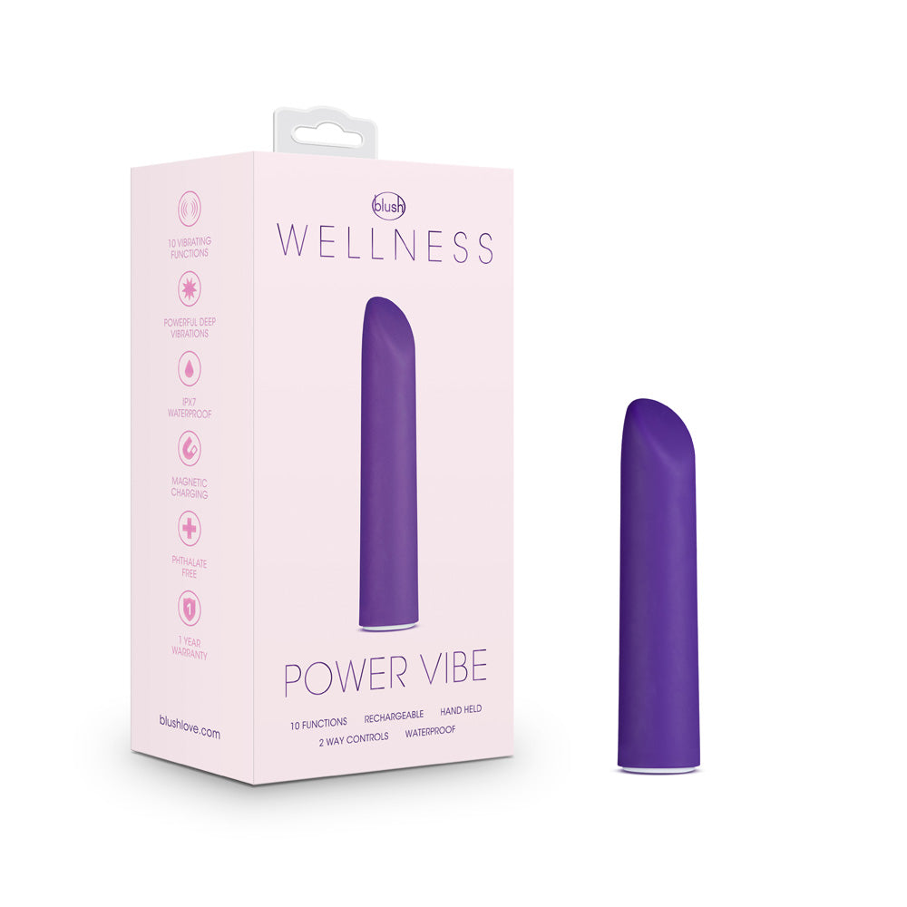 Wellness Power Vibe Purple | 819835025092 | Available at EroticWarehouse.com