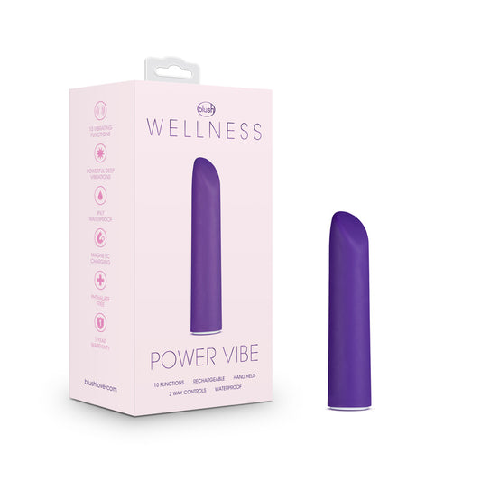 Wellness Power Vibe Purple | 819835025092 | Available at EroticWarehouse.com