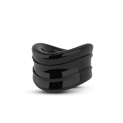Stay Hard Beef Ball Stretcher X Long 1.5" Diameter Black | 819835026129 | Available at EroticWarehouse.com