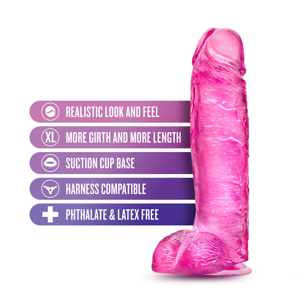 B Yours Plus Big N' Bulky Pink | 819835027478 | Available at EroticWarehouse.com