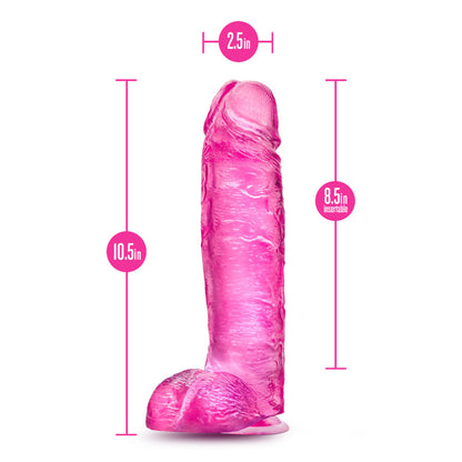 B Yours Plus Big N' Bulky Pink | 819835027478 | Available at EroticWarehouse.com