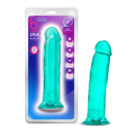 B Yours Plus Thrill N' Drill Teal | 819835027591 | Available at EroticWarehouse.com