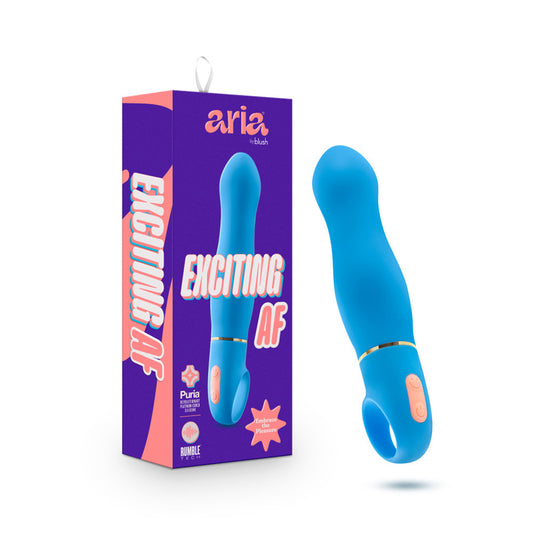Aria Exciting Af Blue | 819835028703 | Available at EroticWarehouse.com