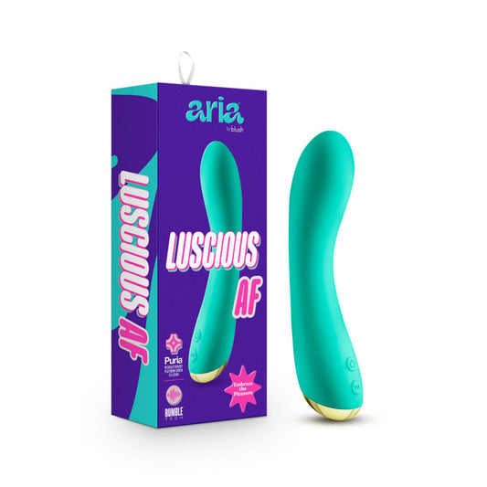 Aria Luscious Af Teal | 819835028772 | Available at EroticWarehouse.com