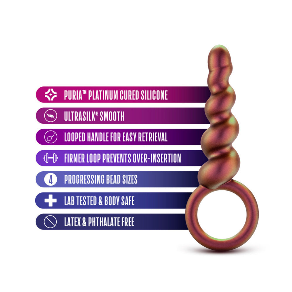 Anal Adventures Matrix Spiral Loop Plug Copper | 819835028918 | Available at EroticWarehouse.com