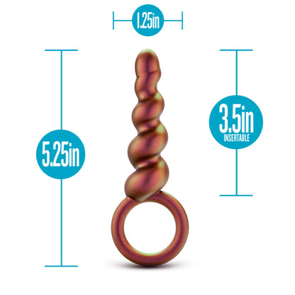 Anal Adventures Matrix Spiral Loop Plug Copper | 819835028918 | Available at EroticWarehouse.com