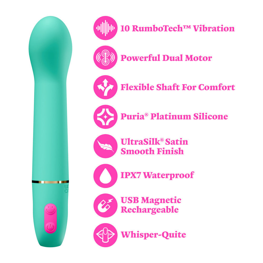 Aria Flirty AF 2.0 Teal | 819835029090 | Available at EroticWarehouse.com