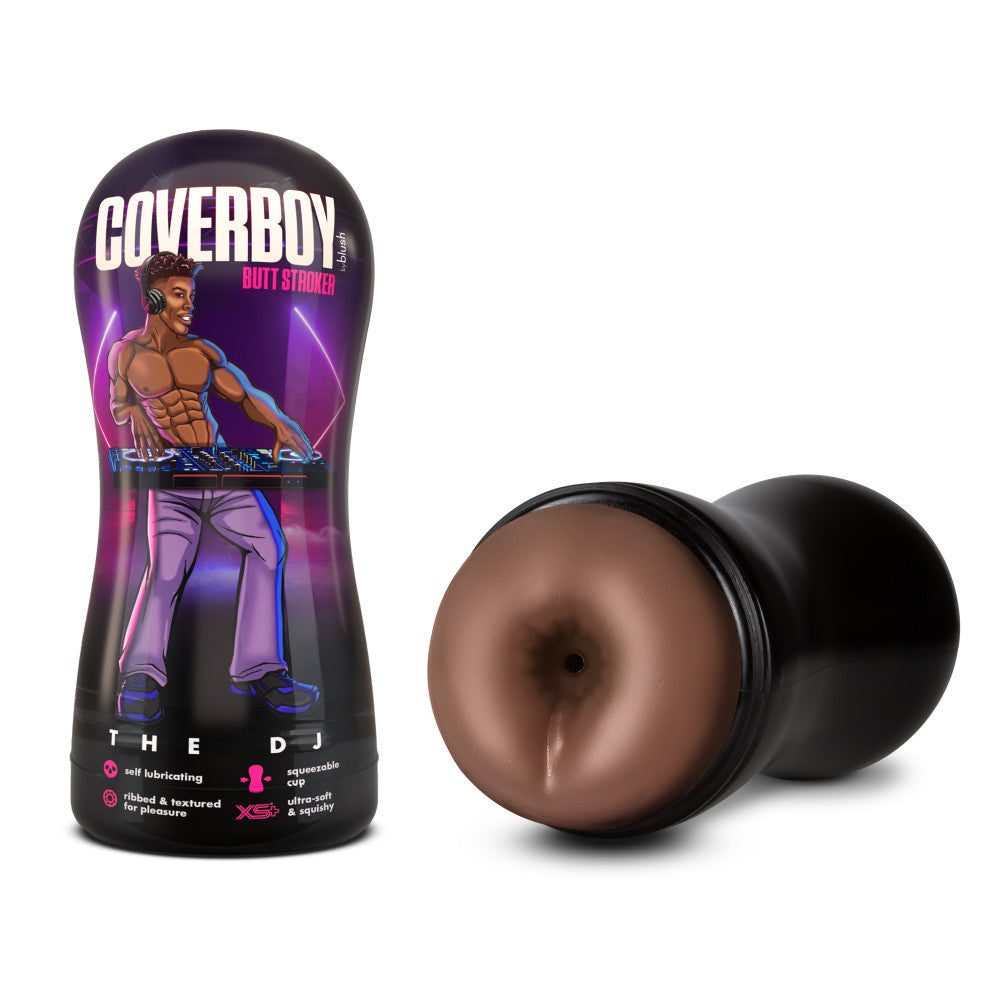 Coverboy The DJ Self Lubricating Stroker Brown | 819835029205 | Available at EroticWarehouse.com
