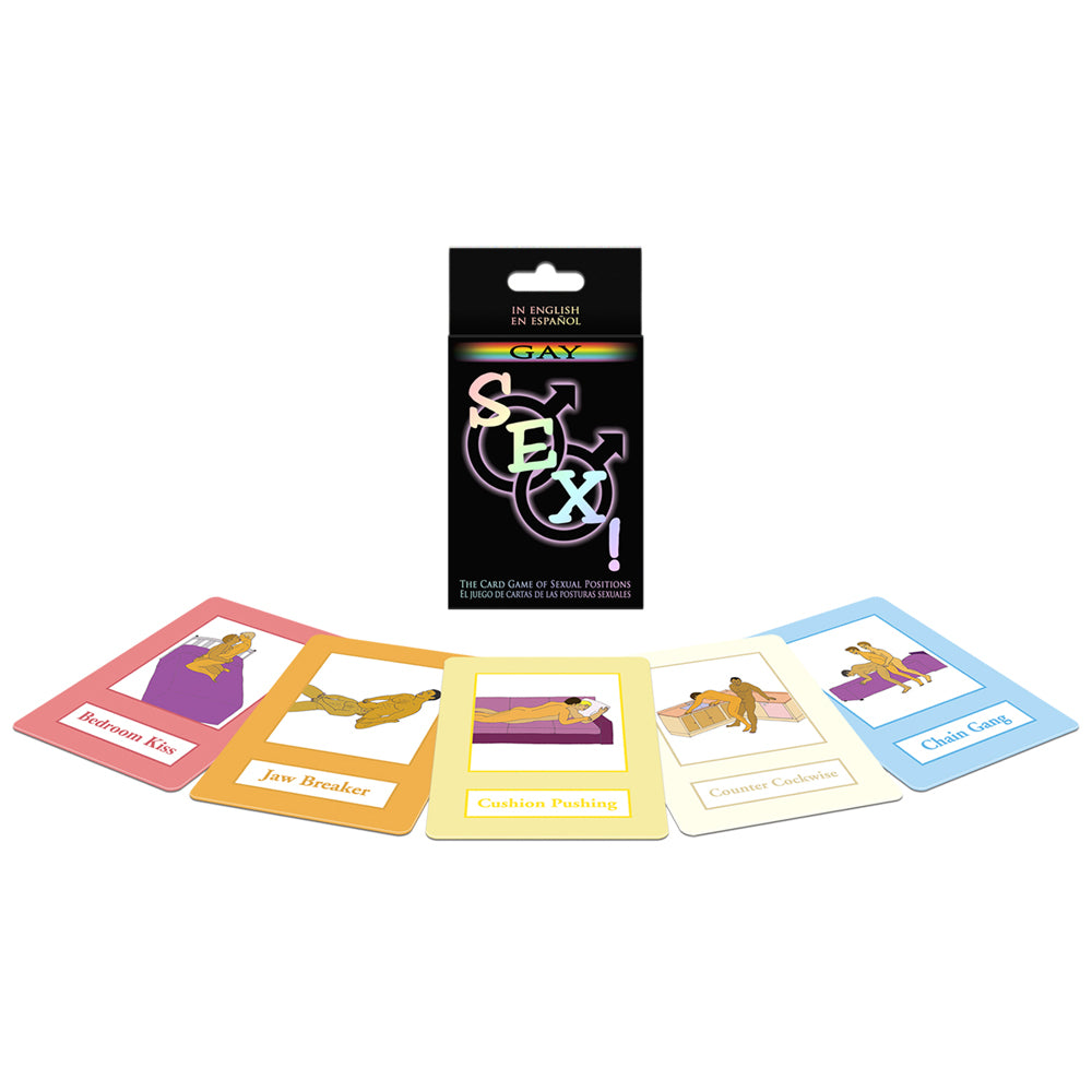 Gay Sex! The Card Game | 825156102343 | Available at EroticWarehouse.com