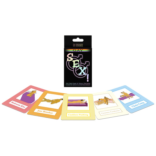 Gay Sex! The Card Game | 825156102343 | Available at EroticWarehouse.com
