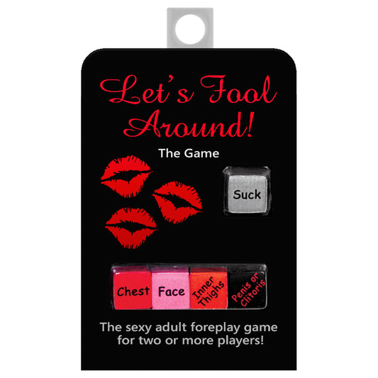 Lets Fool Around Dice Game | 825156104385 | Available at EroticWarehouse.com