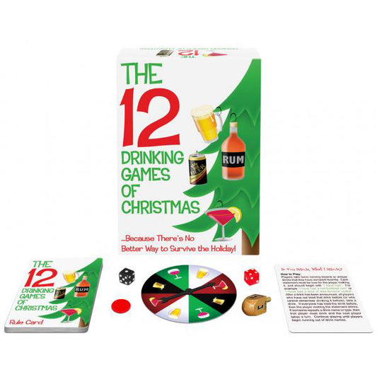 The 12 Drinking Games Of Christmas | 825156106884 | Available at EroticWarehouse.com