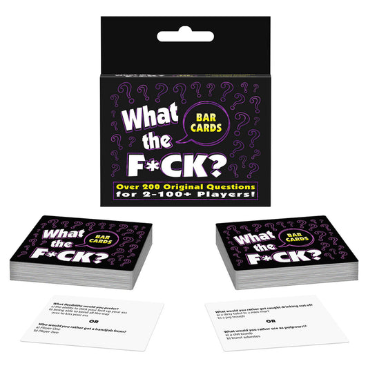 What The F*Ck Bar Cards | 825156106990 | Available at EroticWarehouse.com