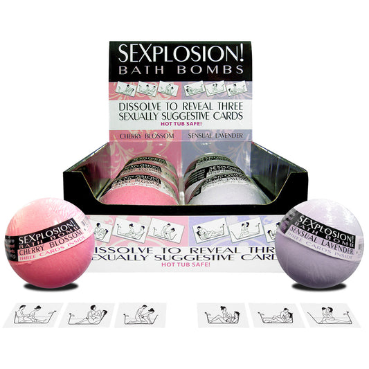 Sexplosion! Bath Bomb 1Ct | 825156107652 | Available at EroticWarehouse.com