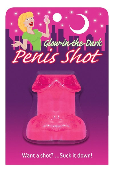 Glowing Penis Shot - Pink | 825156108260 | Available at EroticWarehouse.com