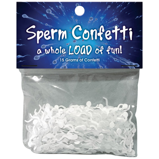 Sperm Confetti | 825156108734 | Available at EroticWarehouse.com