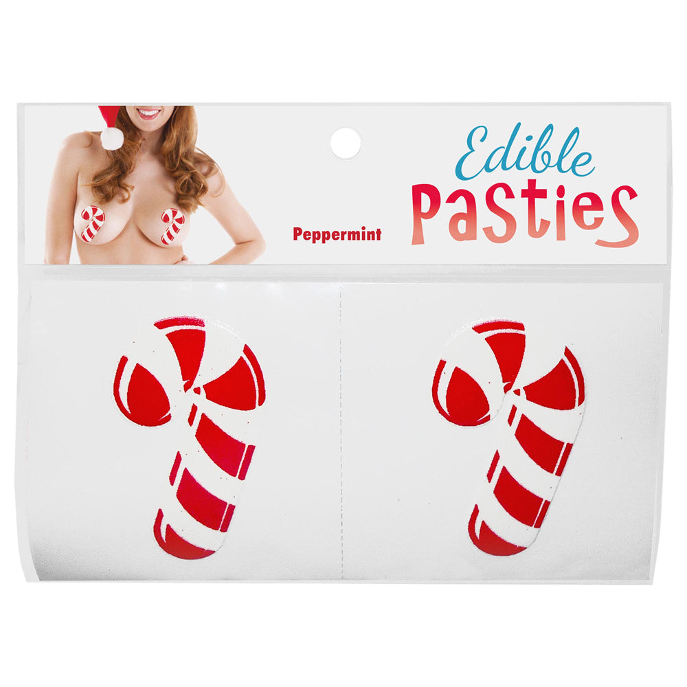 Candy Cane Pasties Peppermint | 825156109687 | Available at EroticWarehouse.com